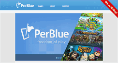 Desktop Screenshot of perblue.com