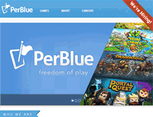 Tablet Screenshot of perblue.com